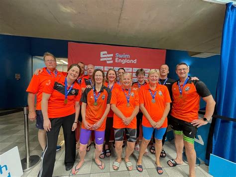 Masters Swimmers Success In Sheffield Swim England East Region