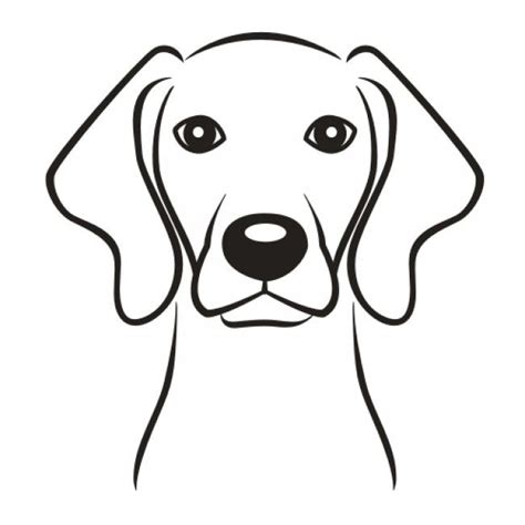 How to draw a dog face (head) 3 easy & slowly step by step for kids and beginners. Weimaraner Drawing | Free download on ClipArtMag