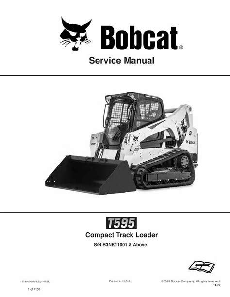 Bobcat T595 Skid Steer Loader Pdf Service Manual