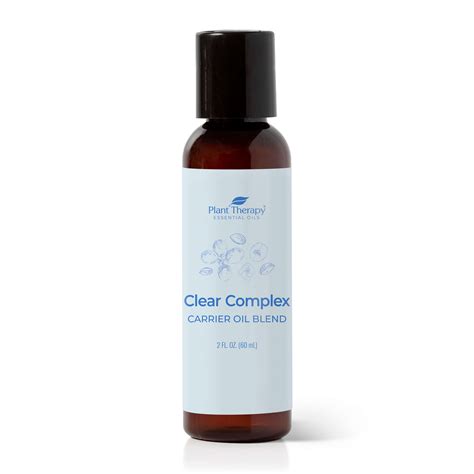Plant Therapy Clear Complex Carrier Oil Blend 2 Oz Base For Essential