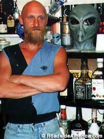 As the closest habitation to the nellis air. The Little A Le Inn: Bar and Motel, Rachel, Nevada
