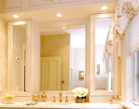 Recessed Lights Above Your Bathroom Vanity Can Create A More Spacious And Neat Traditional