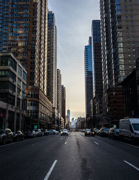 Landscape Photo Of City Street Photo Free New York Image On Unsplash