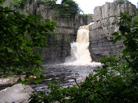 High Force Englands Highest Waterfall On The River Tees Upper
