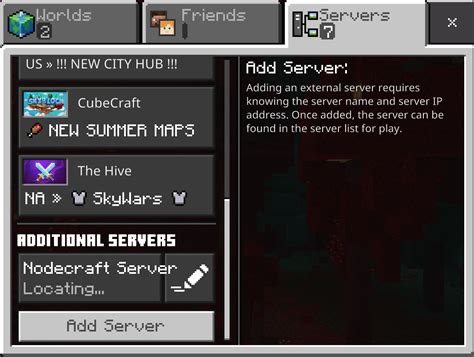 How To Join Your Minecraft Bedrock Edition Server Minecraft Bedrock