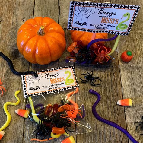 Bugs And Hisses Halloween Party Bags Halloween Party Favors Halloween Party Bags Fun Party