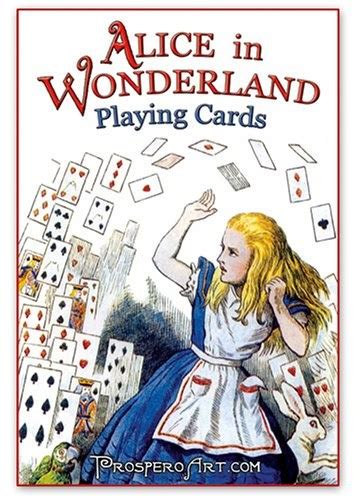 Alice In Wonderland Playing Cards A Mighty Girl