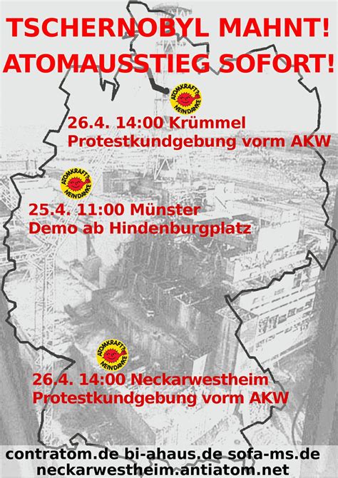 In dem ukrainischen atomkraftwerk kam es am 26. Greenpeace erinnert an Reaktorunfall in Tschernobyl ...