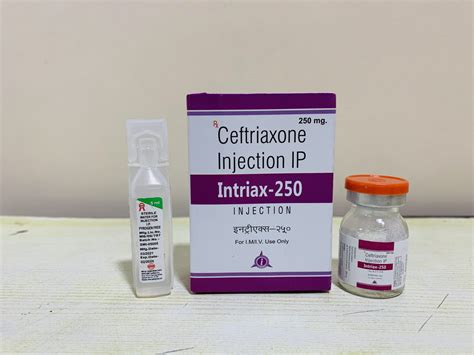 Ceftriaxone Injection Intriax 250mg Integrated Laboratories Pvt Ltd