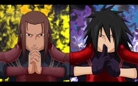 Madara Vs Hashirama Desktop Wallpapers Wallpaper Cave