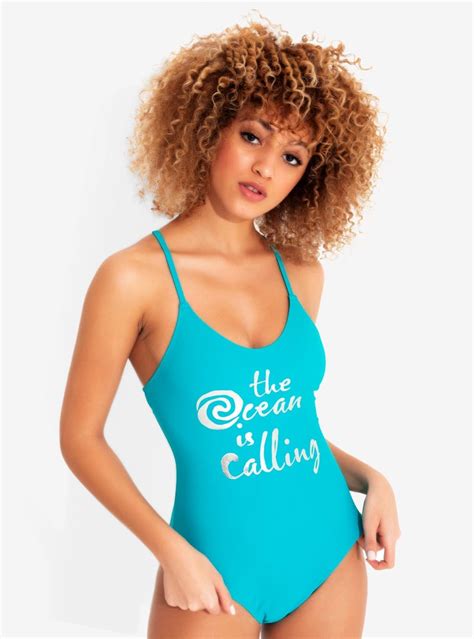 Disney Moana The Ocean Is Calling Swimsuit Disney Swimsuits For