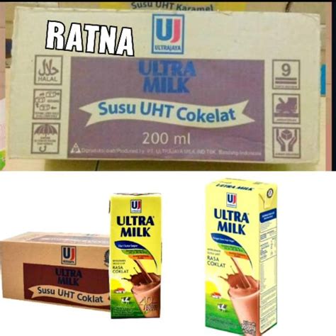 Check spelling or type a new query. SUSU ULTRA MILK COKELAT UHT 200ml 1 Dus isi 24 Kotak ...