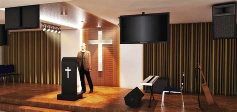 Interior Gereja Minimalis