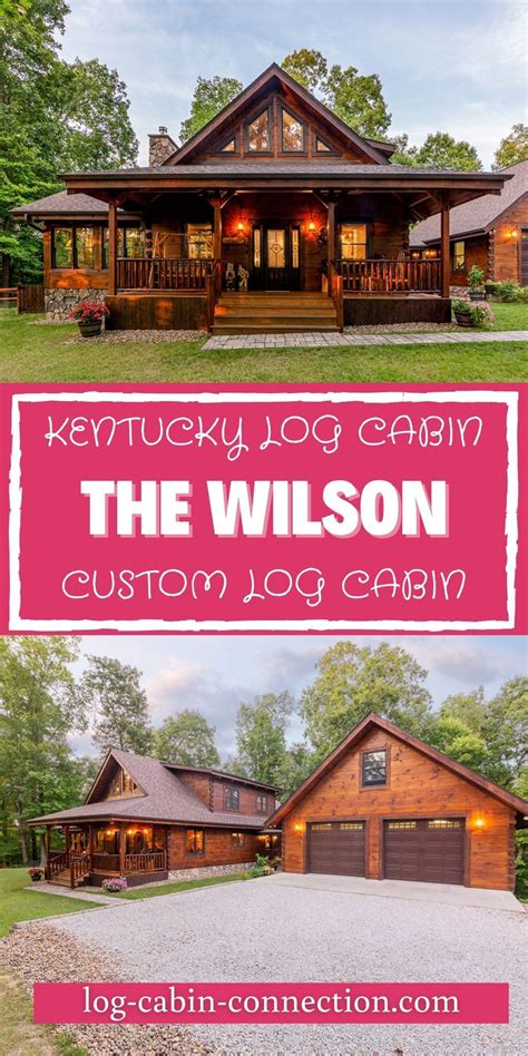 The Kentucky Wilson log cabin is the home of your dreams with modern