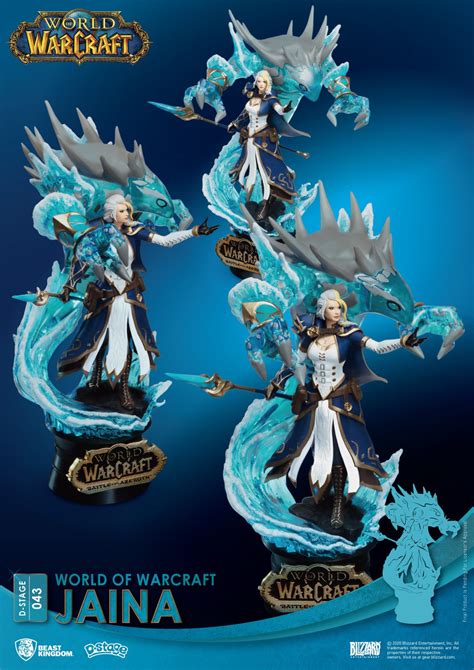 World Of Warcraft D Stage Jaina Proudmoore Water Elemental Statue Ds