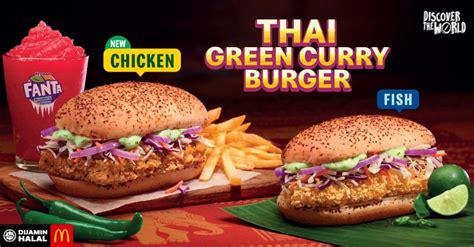 Boni folder week 4 geldig van 27.01.2020 tot 02.02.2021. Thai Green Curry Chicken Burger Menu Baharu 2020 McDonald ...