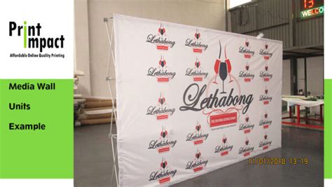Banner Walls Media Walls Are Perfect Backdrops And Are Interchangeable