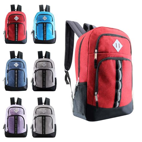 Wholesale 18 Classic Backpacks 6 Colors Dollardays