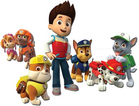 Paw Patrol Characters Png Png Image Collection