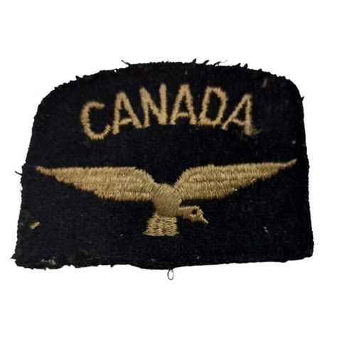 Ww2 Rcaf Shoulder Insignia Canadian Soldier Militaria