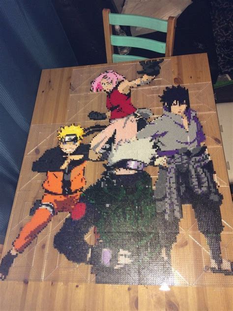* these are the main characters of free: Team 7 - Perler Beads by Shandab.deviantart.com on ...
