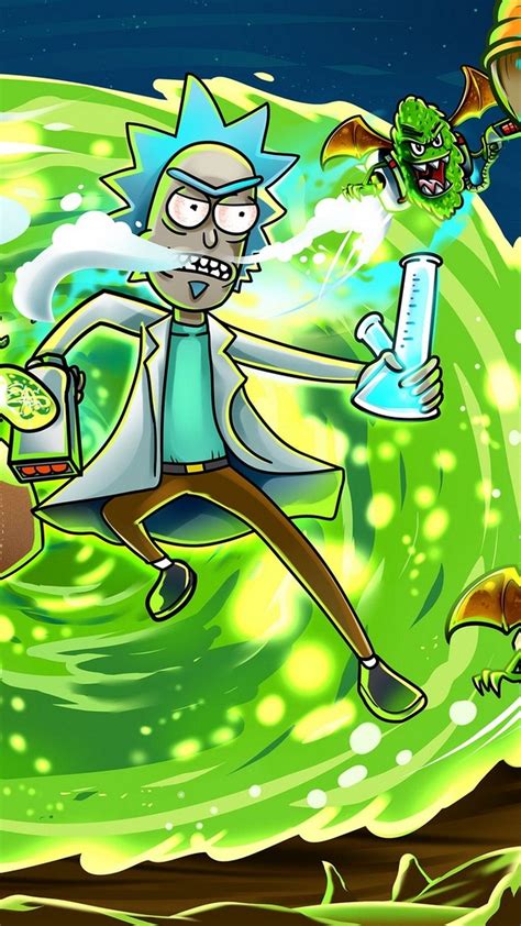 Rick And Morty Stoner Wallpapers Top Free Rick And Morty Stoner