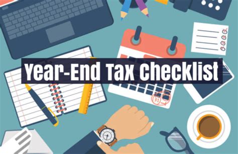 Year End Tax Planning Checklist Tax Tips Ed Lloyd And Associates Pllc