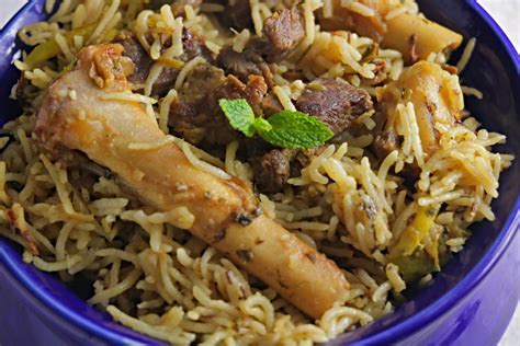 Easy Mutton Pulao In A Cooker Mutton Pulav Recipe How To Make