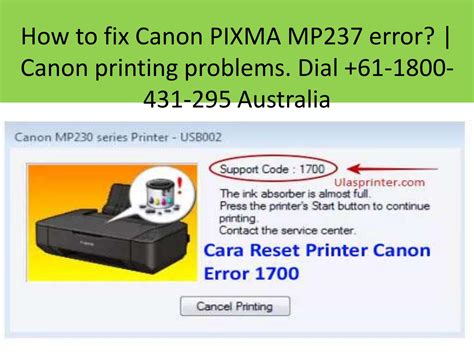 Posted by robert j haas on dec 20, 2014. Canon Code 1700 : Fix Error 1700 1701 Canon Printer Reset ...