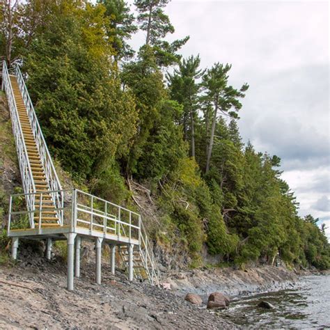 I'll be honest, i love outdoor stairs from stone. Waterfront Access Systems @ Waterfront Solutions ...