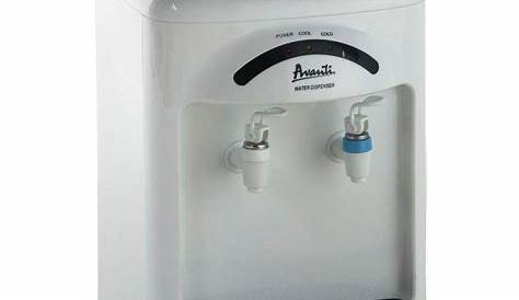 Avanti Countertop Water Dispenser in White-WDT35EC - The Home Depot