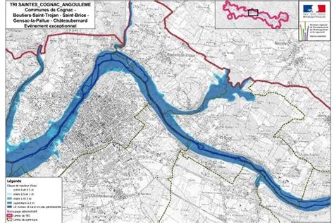 « un élan de solidarité entre nous », disent les commerçants via @etiennelatry. Inondations de la Charente : les cartes du scénario ...