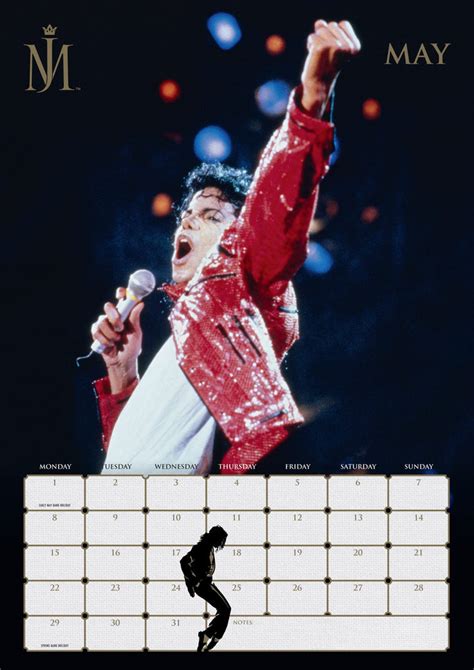 Michael Jackson Blog Ln Arrivo Il Calendario Ufficiale 2023 Di Michael
