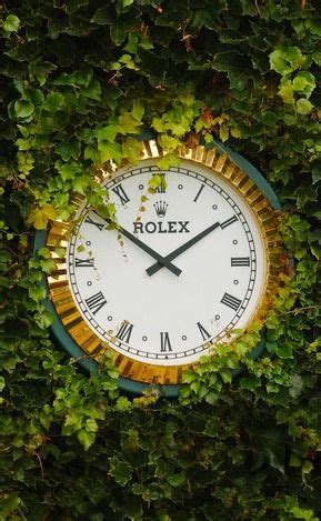 Ensuring that while the players make every swing count the clocks are keeping them to every last second. The Rolex clock at Wimbledon