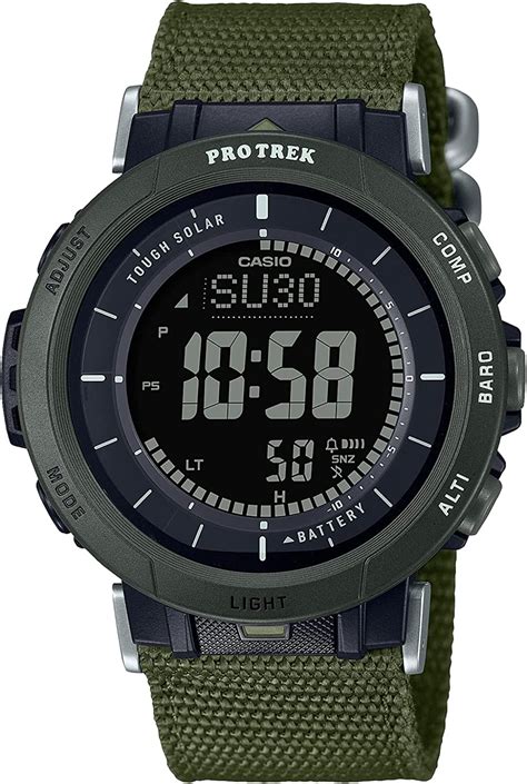 Casio Watch Protrek Prg 30b 3jf Protrek Camper Line 10 Atm Water