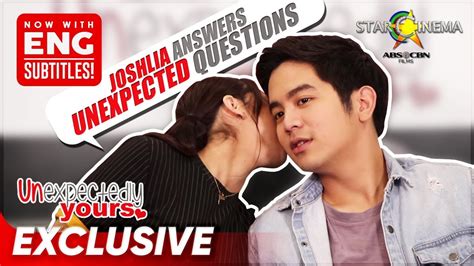 Exclusive Joshlia Answers Unexpected Questions Unexpectedly Yours
