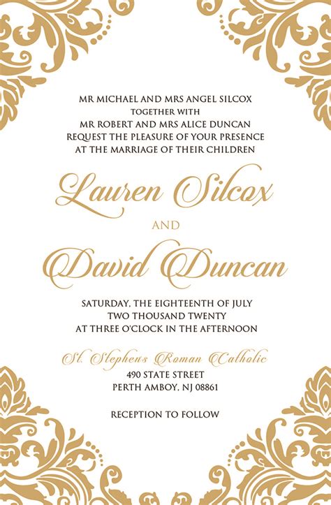 Wedding Invitation Wording And Etiquette Guides From Wedding Expert Ewi