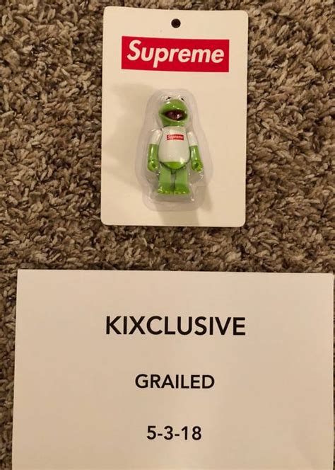 Supreme Supreme Kubrick Kermit The Frog Bogo Medicom Toy Grailed
