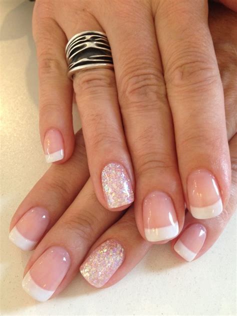 It is sophisticated and classy, and will never go out of fashion. Elegant french acrylic nails for any occasion - Fashion 2D ...