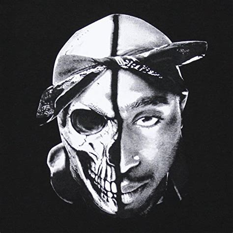 Tupac Shakur Skull 2pac Mens T Shirt Buy Online In Uae Apparel