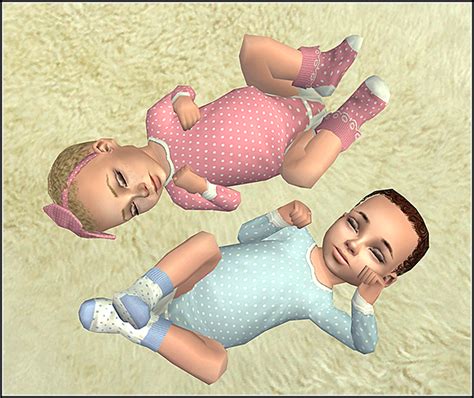 Lana Cc Finds Dotted Onesies By Theraven At Moonlight Dragon Sims Bebê Sims 4 Bebê Sims 2