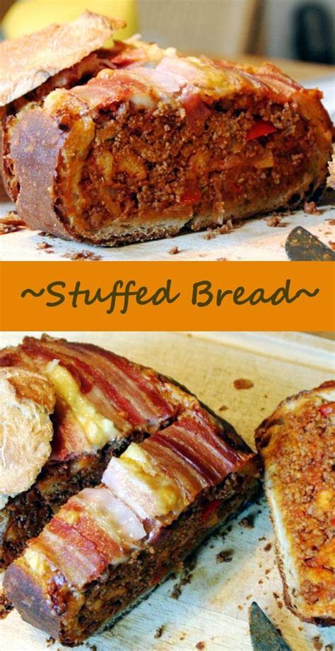 Ground Beef Stuffed Bread Food Fun And Happiness