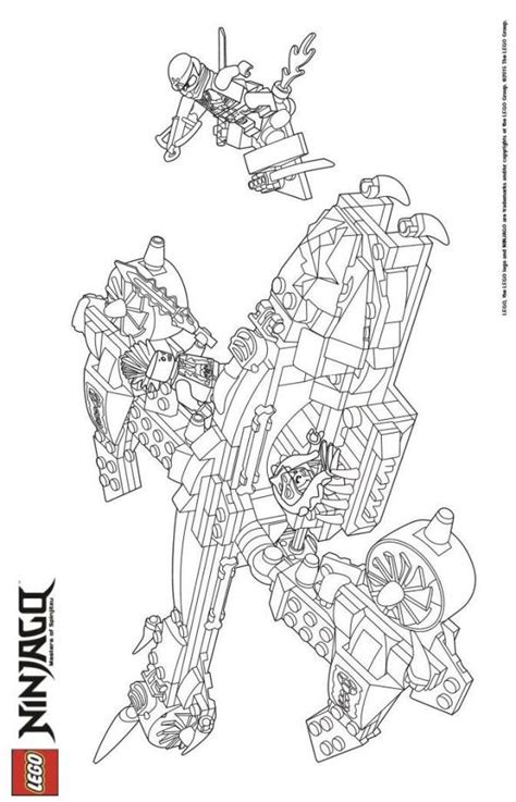 Mewarn11: Ninjago Auto Kleurplaat