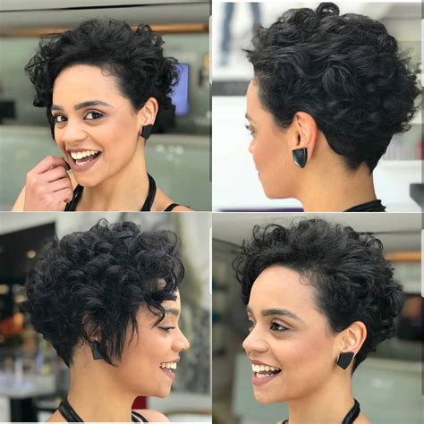 Depending on your curl pattern, your stylist will. 10 Easy Pixie Haircut Styles & Color Ideas 2020