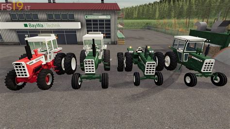 Oliver Tractors Pack V 10 Fs19 Mods Farming Simulator 19 Mods