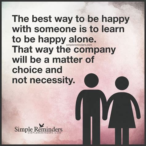 The Best Way To Be Happy With Someone The Best Way To Be Happy With
