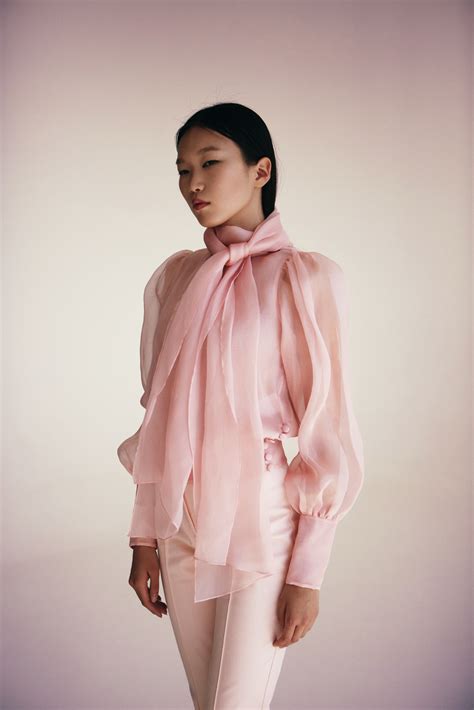 Flawless Pink Bow Blouse Lita Couture