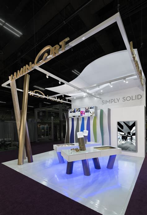 Lamin-Art Trade Show Booth, Designed by 3D Exhibits, Wins Exhibit Design Award at GlobalShop