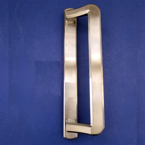 Sliding Door Handles Metal Pgt Pgt Exterior Handle Satin Nickel
