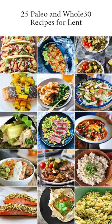 This is the strictest interpretation of how to eat during most weekdays during lent, but it is generally observed only in pieces. 25 Whole30 Lent and Paleo Lent Recipes | Lent recipes ...